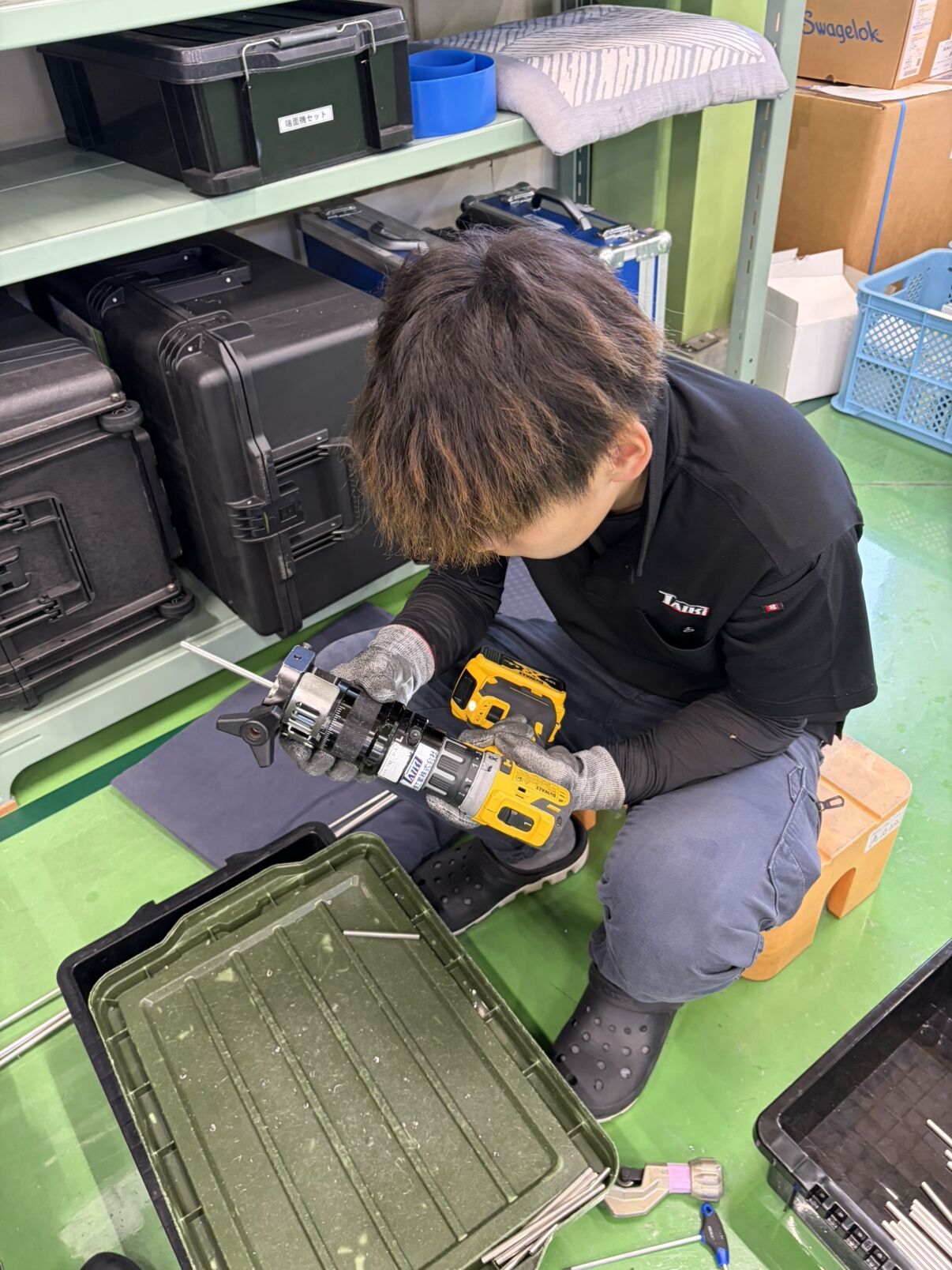 配管加工の練習